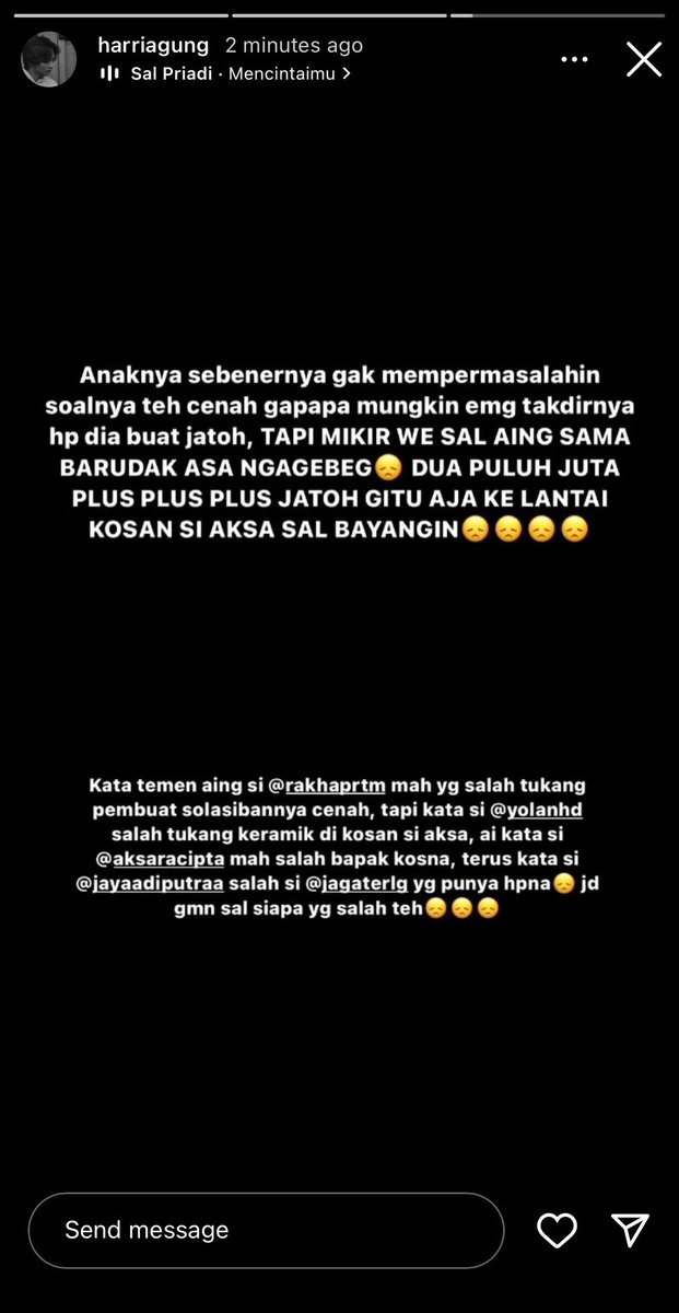 NAAMER1CAN0's tweet photo. #Solurdstori; gara-gara ikut trend. https://t.co/MmIhvSDlFl