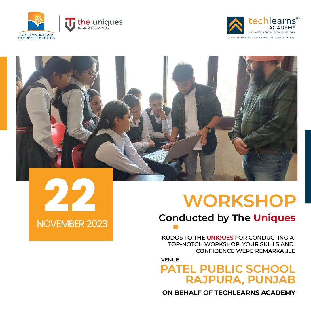 svietofficial's tweet photo. On behalf of Techlearns Academy, the students of SVGOI visited Patel Public School Rajpura .
Training had covered the topic 'Learning through Mobile Phone apps'.
#education #learning #seminars #workshops #guestlecture #jasperschool #onlineclasses #techlearns #registernow https://t.co/IjaBmktvZ8