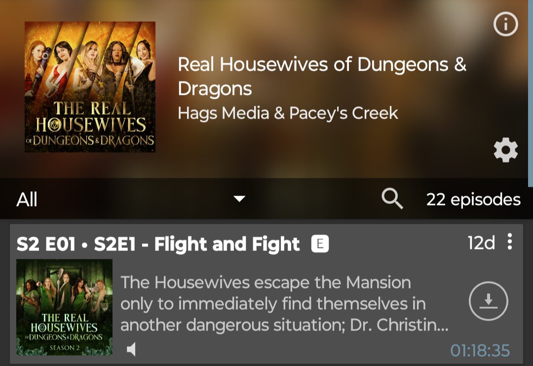 Was just thinking about how badly I wanted more #RHoDnD and then I saw that THIS has been out for twelve whole days??