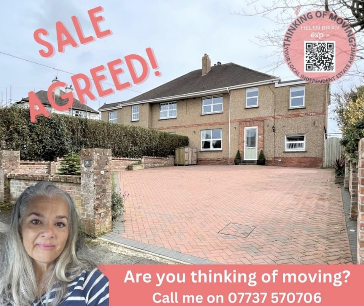 ** Sale Agreed ** 

So this little one now has an agreed sale on it! Hoping for completion in January 2024 I have incredibly motivated sellers and buyers so hold onto your hats! 

#saleagreed #happysellers #happybuyers #localagent #estateagent #sellinghomes #bude #devon #cornwall