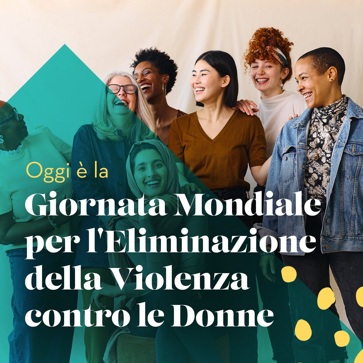 La Giornata Mondiale per l'Eliminazione della Violenza contro le Donne ci ricorda che è ancora lunga la strada per assicurare a quest’ultime la protezione, il benessere e la qualità di vita che solo una società equa, inclusiva e priva di stereotipi può offrire.