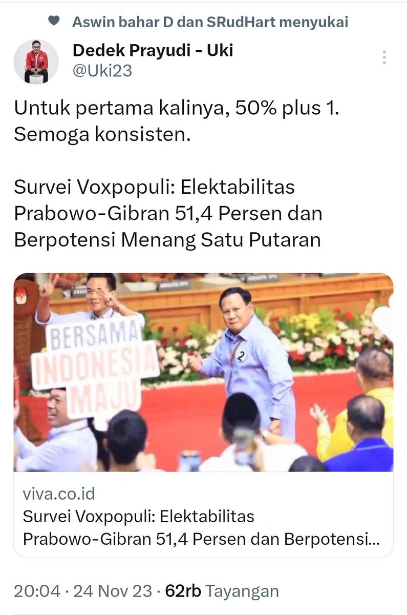 MARQUEZ__93's tweet photo. Yth Uki Prayudi Jika Pilpres 1 Putaran Gue Tantang Anda Tutup Akun Gimana? https://t.co/WxwFLwCAle
