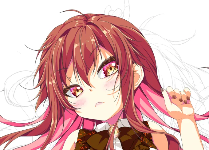 「………」
