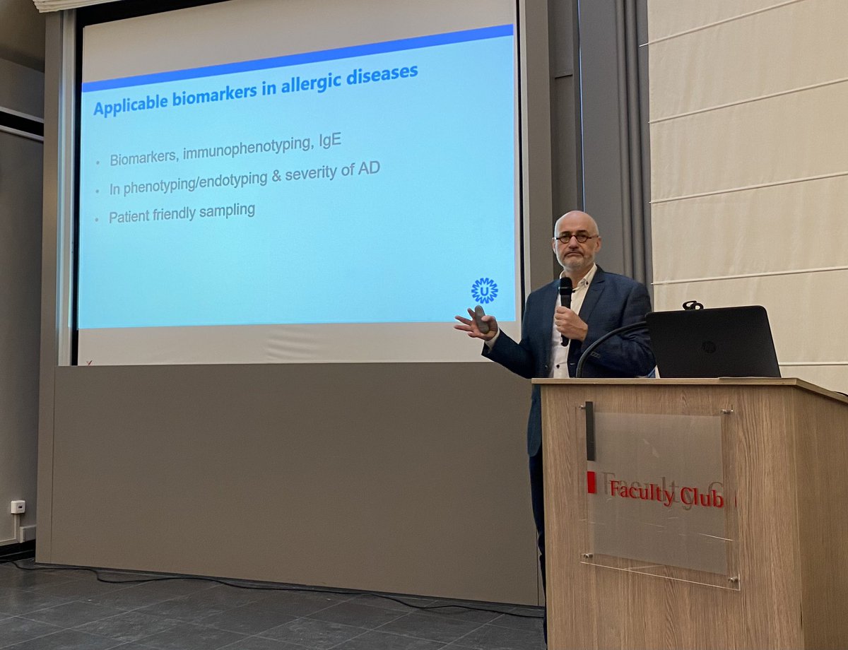 BelSaci's tweet photo. @BelSaci annual meeting starting of with the amazing @efknol on applicable biomarkers 🧪🧫 https://t.co/KrEaFlxy15