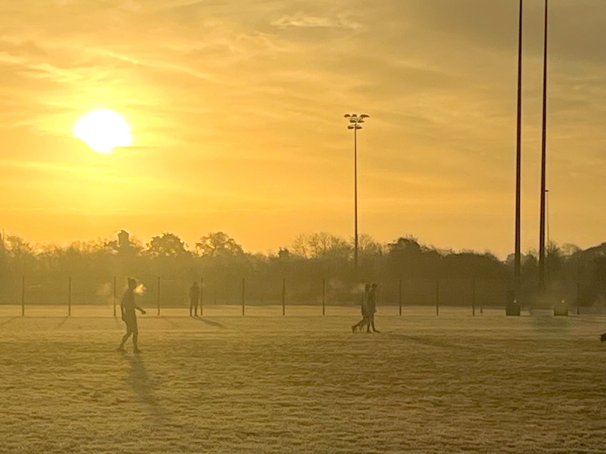 Early morning training Meath style