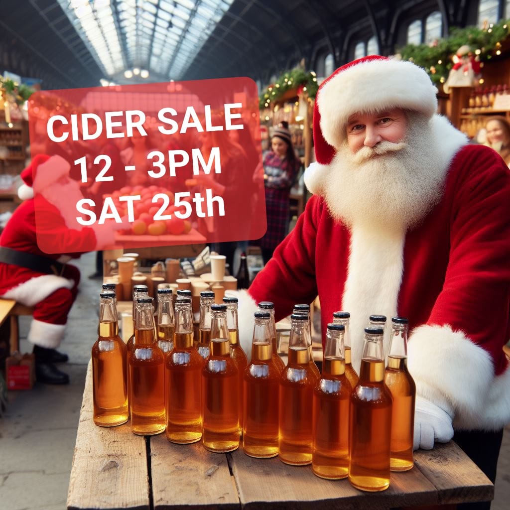 Our pals #AbundanceSouthfields will be at @stbarnabasUK #Christmas fair today
⏲️ 12-3pm, Lavenham Road SW18
Hot mulled cider on the go as well as sparkling cider to put under the tree or in the fridge.  #MadeInSouthfields #SW18 #LoveLocal 🎄🍎🎄🍏