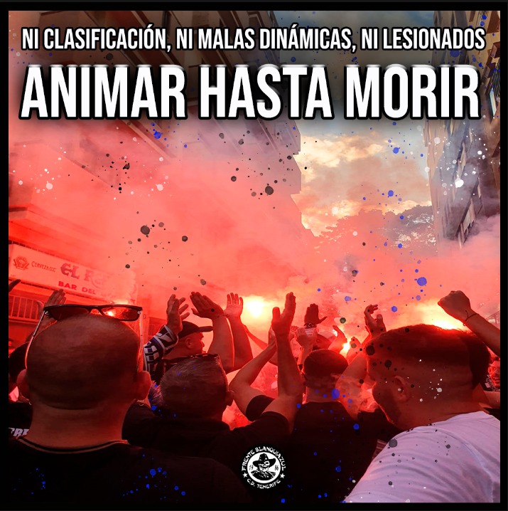 El amor por el escudo y la pasión por tus colores prevalecen por encima de cualquier circunstancia. Vamos a lograrlo, vamos a hacerte campeón. ¡ ANIMA HASTA MORIR !