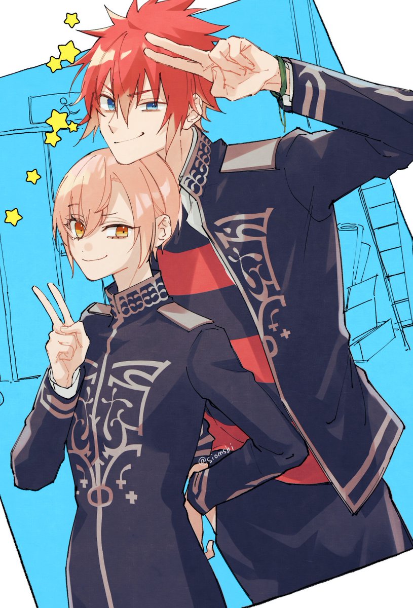 そこの不眠王コンビ目線くださ〜い📸