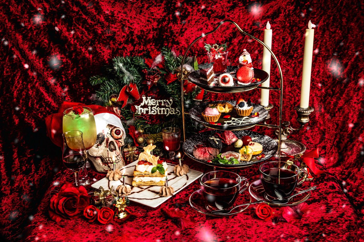 ヴァンパイアカフェ 12月限定メニュー ・吸血鬼達のホーリーナイト