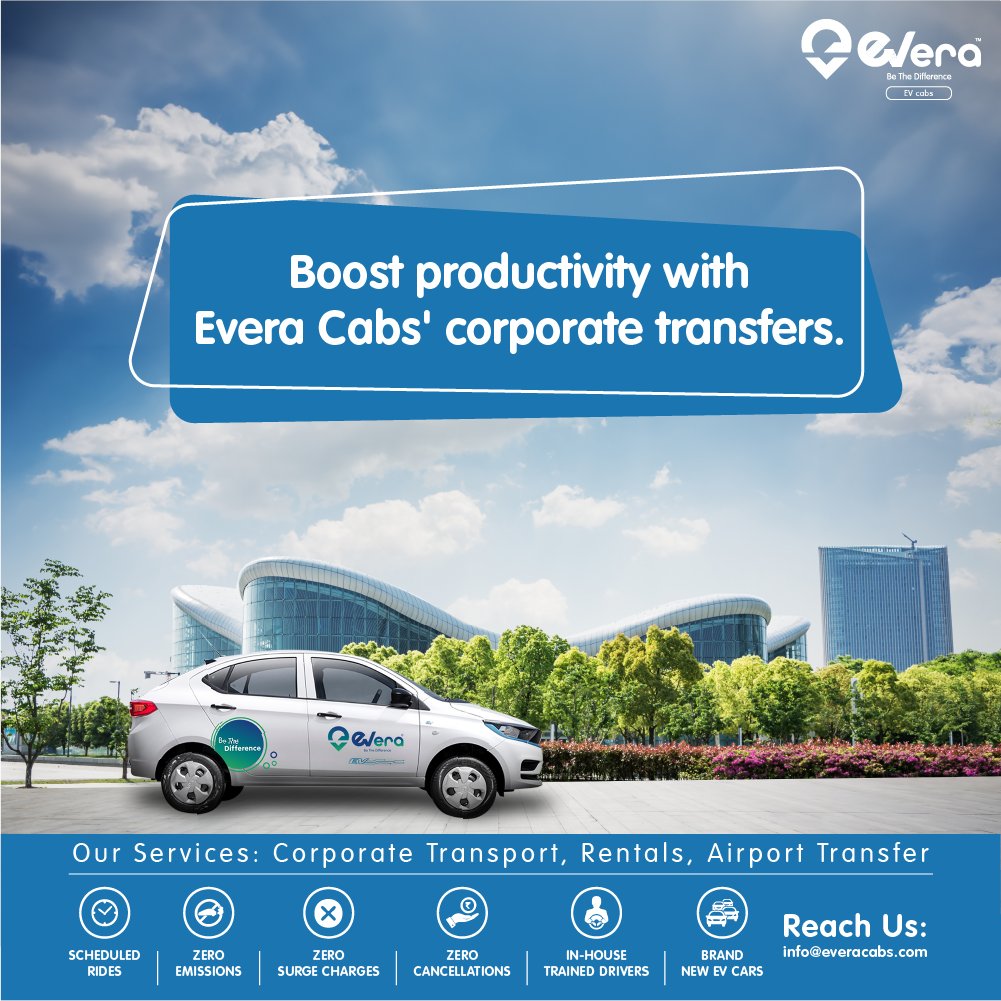 everacabs's tweet image. Boost productivity with Evera Cabs corporate transfers. Ending November with a Bang. 🚗💼 #EfficientCommute #CorporateTransfers
@e_prakriti