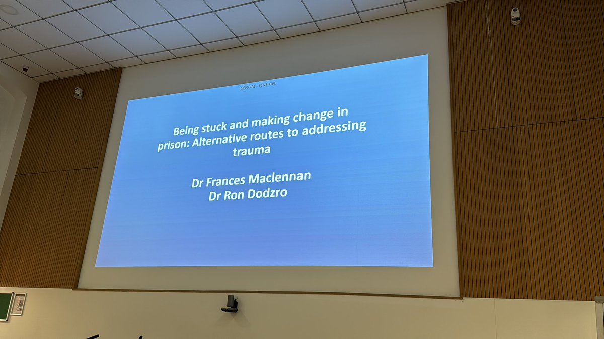 What an amazing opportunity to talk to lots of big wigs yesterday at a <a href="/cnwlnhs/">CNWL NHS FT</a> conference focusing on health inequalities within prison. I spoke A LOT about my research and alternative routes to addressing trauma in prison. Lots of emails gathered to send my research 🎊🎉