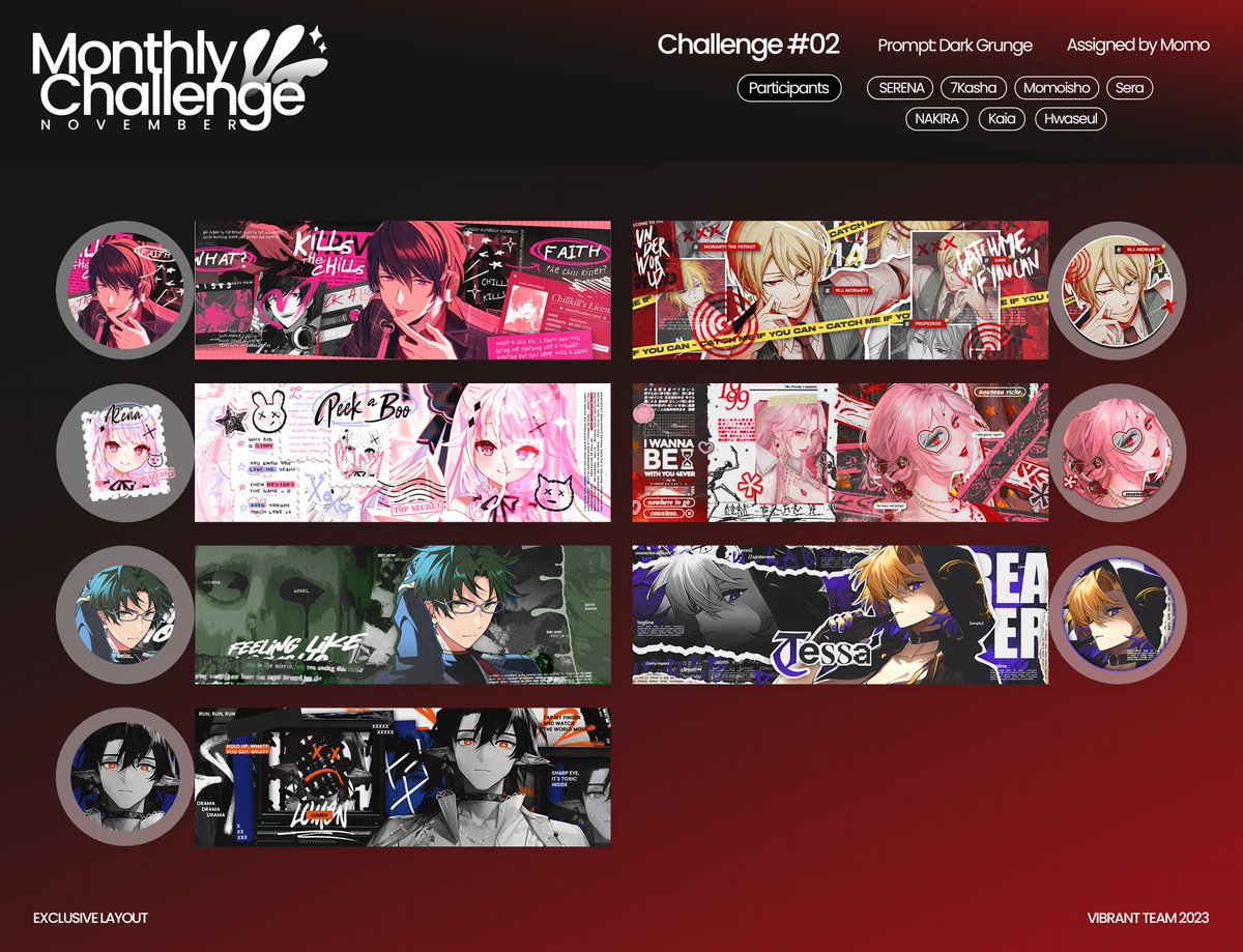 ⟡Any interaction is appreciated!⟡ 

What’s new this month? NEW-VEMBER CHALLENGE RESULTS! ✨ 

Bolehkah bantu ospek anak2 Vibies yang baru brojol ini? Kalau ada yg ga aman, dm Vivi aja ya! Yang mana nih yang gaet kalian kali ini? 😋💞

Thank you!
t. #zonauang #zonaba