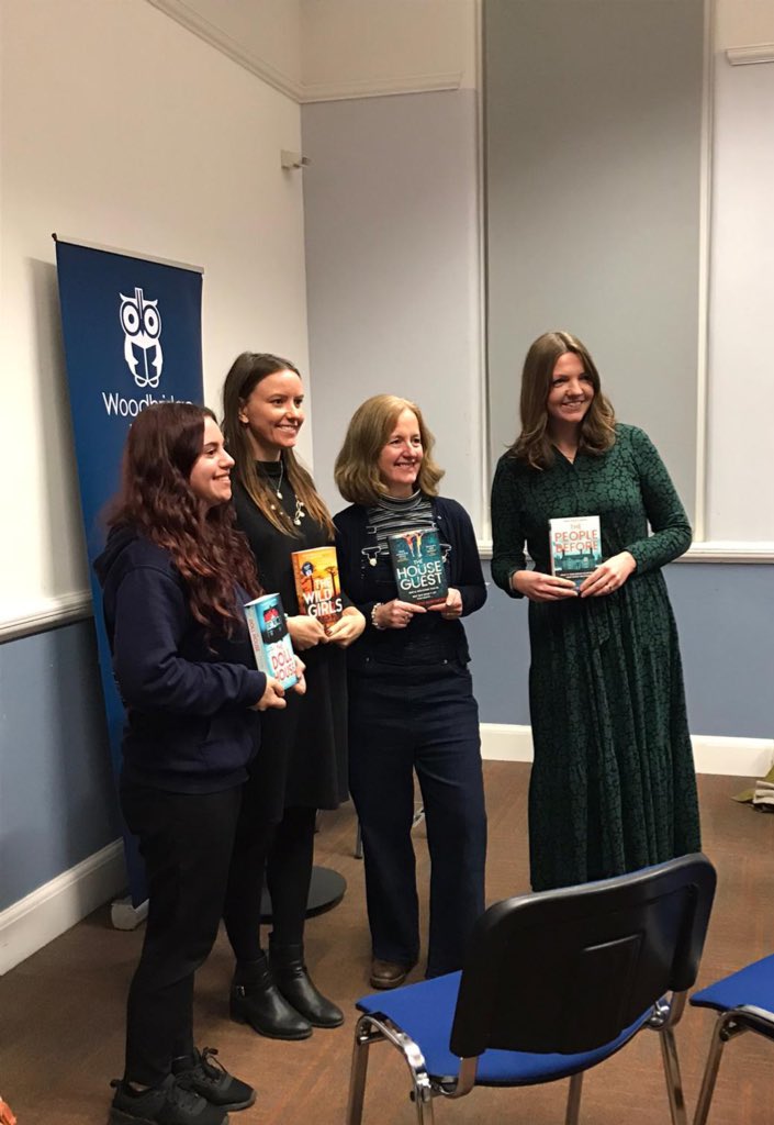 Lovely evening with <a href="/charnorth/">Charlotte Northedge</a> at the local library in Woodbridge - thank you everyone who came (and especially those who bought signed copies!) <a href="/woodbridgebks/">Woodbridge Books</a> 💕✨