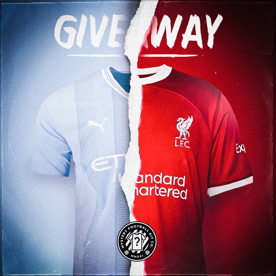 MysteryFootyco's tweet photo. GIVEAWAY 🚨

If a goal is scored in the Man City vs Liverpool match we’ll give away a mystery kit ⚽️📦

To enter-

Follow us 🤝

Retweet  ✅ 

Good luck 🤞 https://t.co/UZGkgErohc