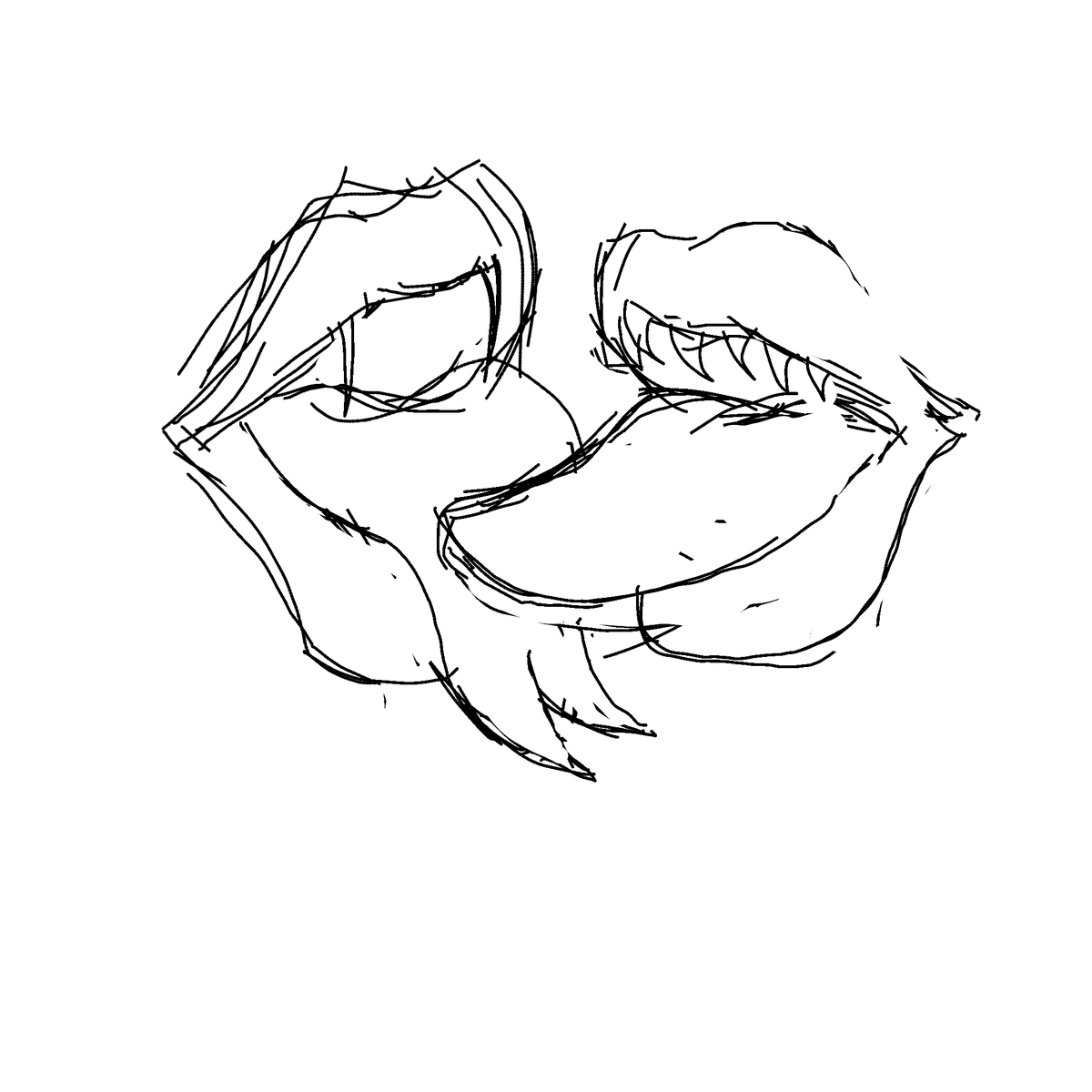 Sketch dump. Kissing.
#kiss #sketchart #draft #digitalart