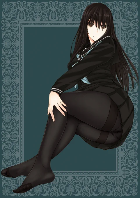 #ブラックフライデーなのでブラックの作品をあげる ほんじゃ黒先輩だね