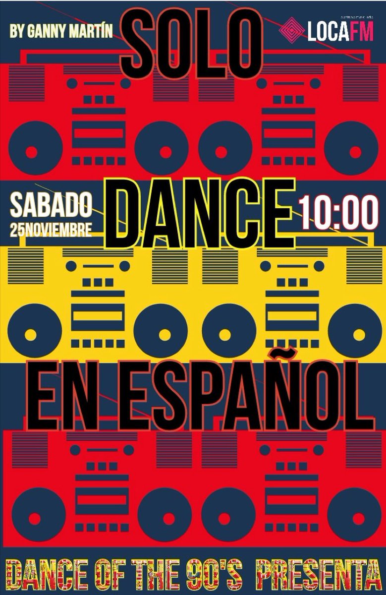 ⚠️🚨Hoy solo Dance en español en Dance Of the 90’s 🇪🇸! #spain #españa #dance #90s #Remember  #FelizFinDeSemana