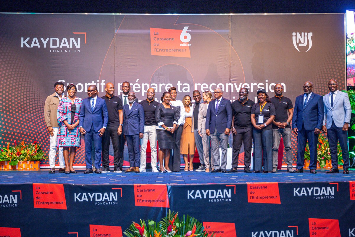 "Sportif : Prépare ta reconversion dans l'entrepreneuriat"
Votre participation remarquable a été essentielle à la réussite de la 6ème édition de la Caravane de l'Entrepreneur. Merci pour votre mobilisation. Mille fois merci 🙏🏿
#INJS x #FondationKaydan
#CaravaneDelEntrepreneur