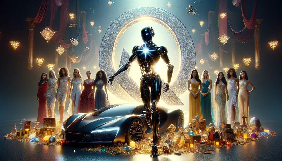 Artificial Intelligence?
That's amazing 👍

Artificial GENERAL Intelligence?
That's MIND BLOWING, that's Q*😎

$Q* is the BREAK THRU!

Congratulation on 1500 holders &amp; cheers to many more milestones for Q*