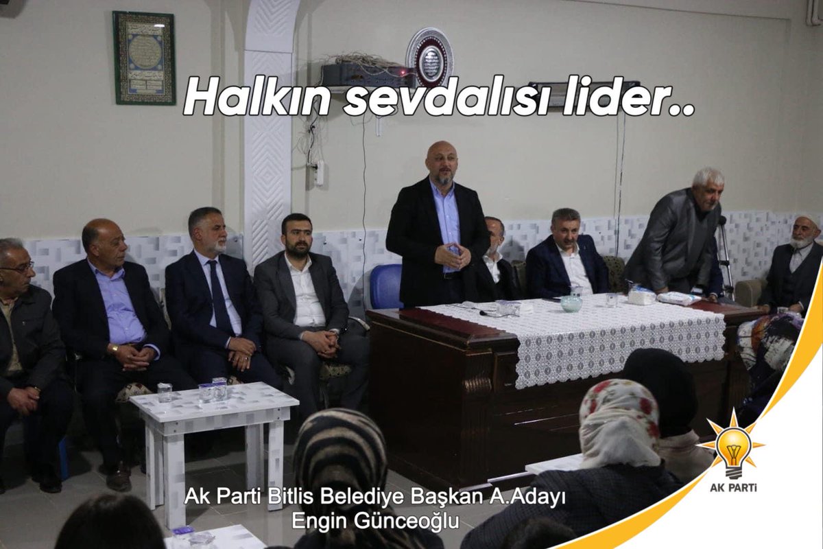 ferdiguneri's tweet photo. Bir sevdaya aşık lider.. 

Ak Parti Bitlis Belediye Başkan A.Adayımız Sn. Engin Günceoğlu, kadim şehir bitlisimize ve partimize aşık bir lider.. 

Bitlis’te yaşayan, bitlisin sorunlarını isteklerini ve taleplerini bilen ve çözüm bulacak lider. https://t.co/vb5btf37RA