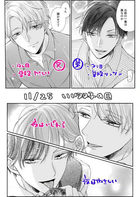 今日は #いい双子の日 らしい👼🏻🎶
正反対の双子。。一生萌える🤦🏻‍♀️🩷 