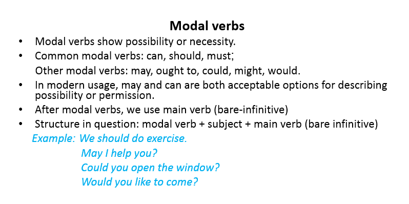 sarahnhuEnglish's tweet image. #learnEnglish #modalverb
Some modal verbs we usually use