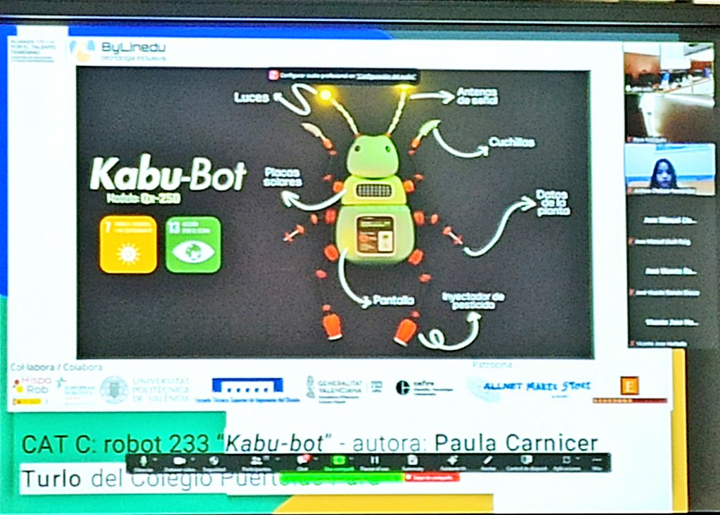 nsabate4's tweet photo. Toca repartir alegria entre els més joves. #PR3D
Certamen de mascotes robòtiques🤖
Enhorabona a tots els premiats!
@ciberespiral @alesav81 @inedu @peremarques @EstefaniaHita @xsune @Merce_G @francescnadal @jfarreny https://t.co/bcCRi0O7bK