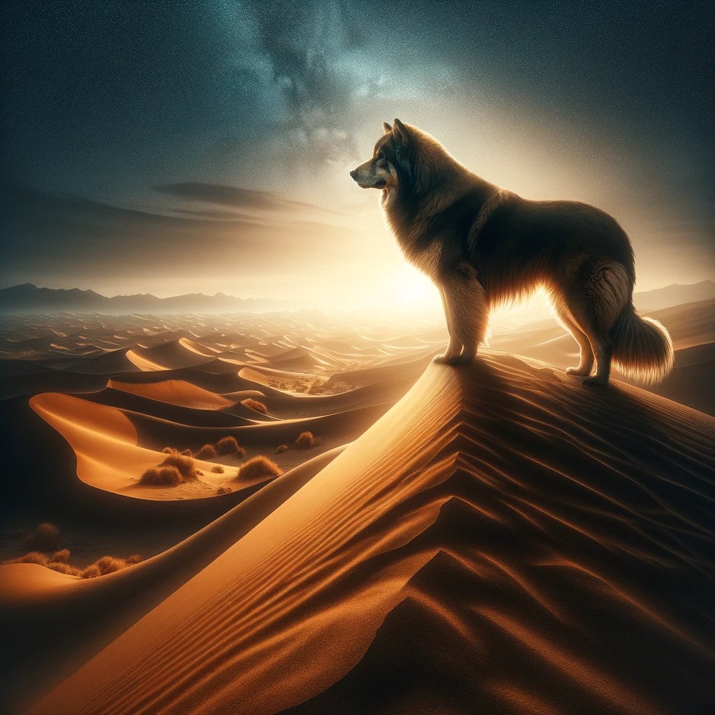 SilkRoad_Tales's tweet image. Kasha, the lone guardian of the Karakum, teaches us that solitude can reveal our deepest strengths and unexpected purposes. 🐾✨ #DesertWisdom #StrengthInSolitude