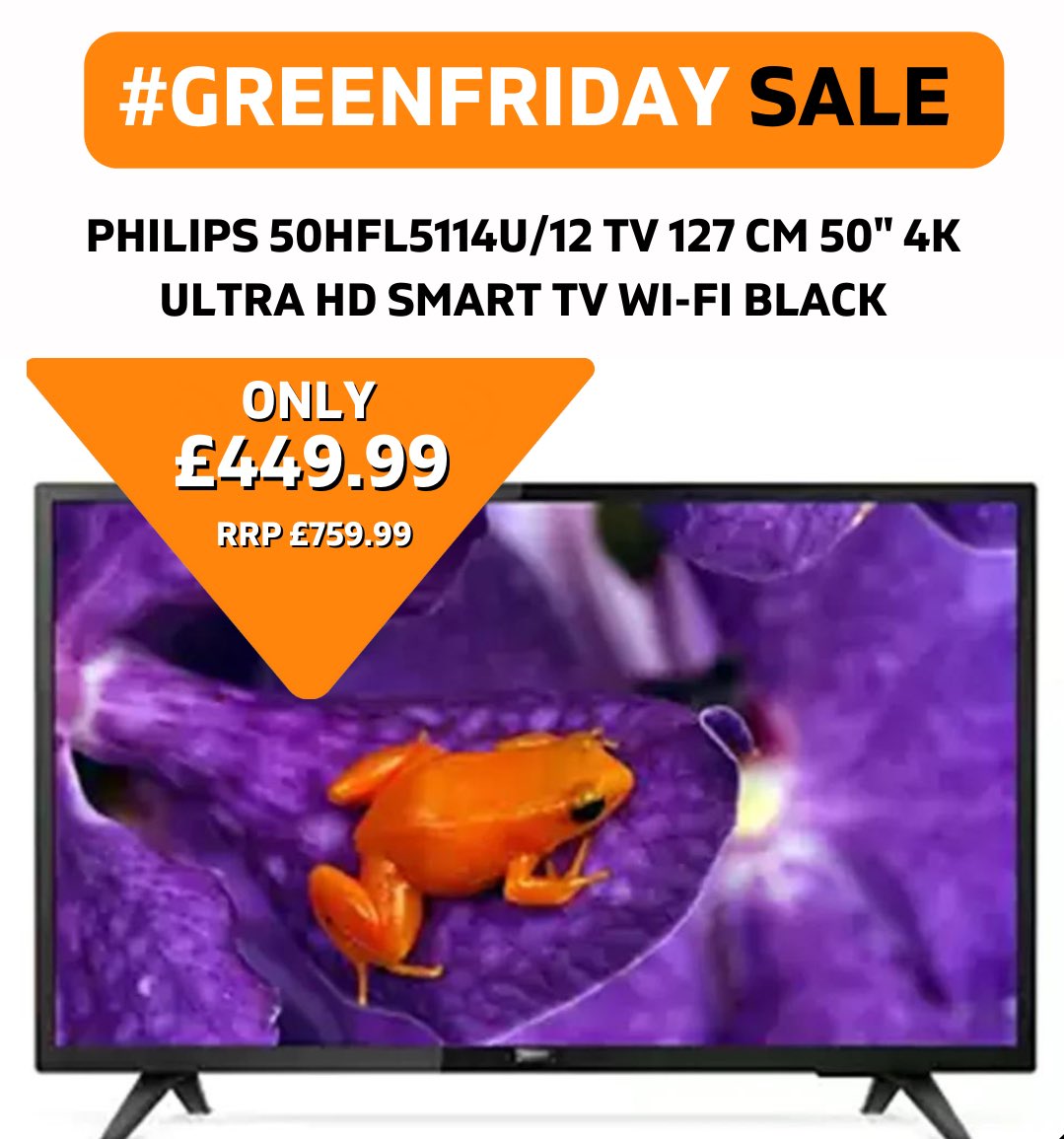 gadgetdrop's tweet photo. Philips 50” 4K Ultra HD Smart TV - #GreenFriday Launch Deal 🚀

https://t.co/EyQv00pXsY

#BlackFriday #BlackFriday2023 #ReviveAndThrive https://t.co/ANTQIlFfJR