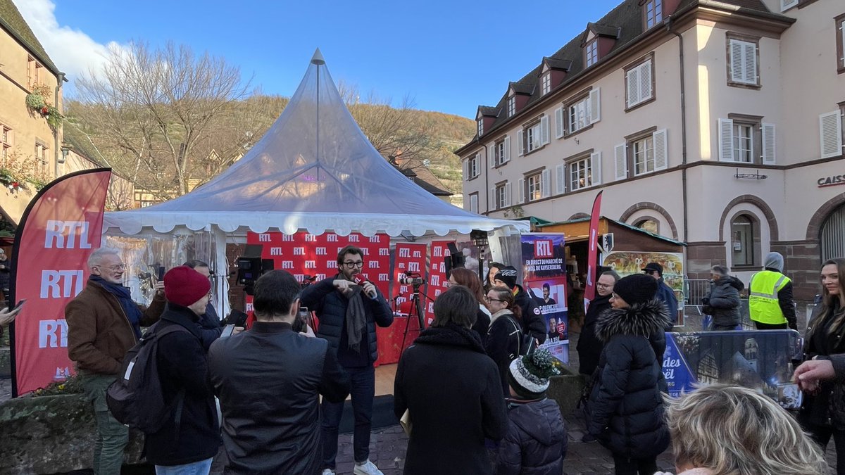 🎄Nous sommes en direct depuis #Kaysersberg aujourd’hui !

🎶 A 10h15, #StopOuEncore avec <a href="/eric_jeanjean/">Eric Jean-Jean</a>

📺 A 11h30, <a href="/E_Dussart/">Eric Dussart</a> et Jade reçoivent <a href="/helenesegaraoff/">Hélène Ségara</a> dans <a href="/OnRefaitLaTele/">On Refait La Télé</a>

🎅 À 12h30, #LeJournalInattendu du marché de Noël de Kaysersberg, présenté par <a href="/NathalieRenoux/">Nathalie Renoux</a>