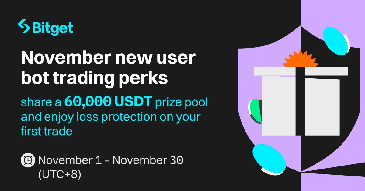 evancrypt's tweet photo. Are you new to bot trading?🤔

@bitgetglobal is giving you an opportunity to grab a share of $60,000 prize pool without risking your capital. 

Read more - https://t.co/p4bDPm8uSd

Sign up - https://t.co/SZRVRmSOKY https://t.co/Bs51KvHNPB