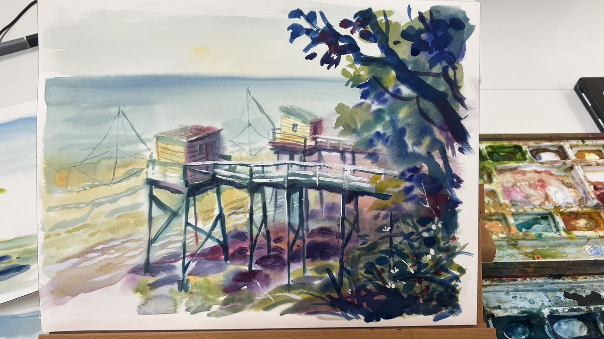 Cedric_Babouche's tweet image. Our next project at @studio_jnsq … still in #watercolor
#indiegame #madewithunity