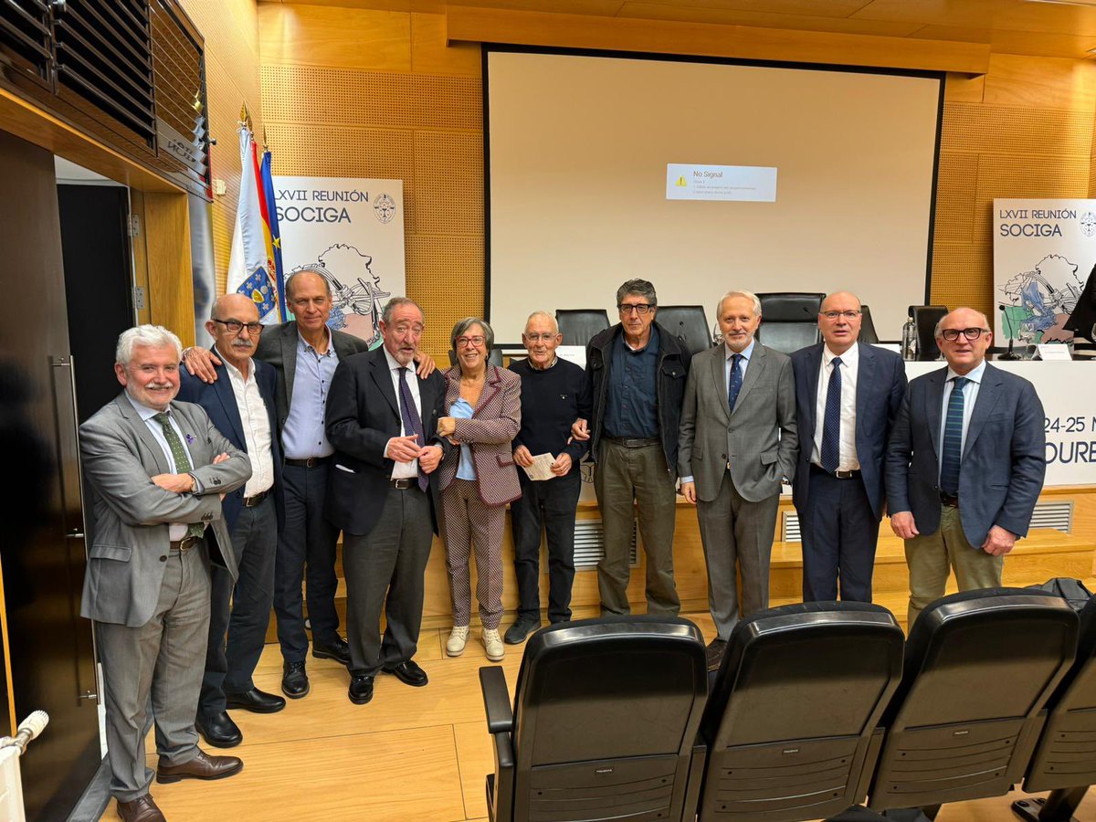 No @CCulturalOu representando á @DeputacionOU na inauguración da LXVII reunión da “Sociedade de Cirurxía de Galicia”, @SOCIGAL