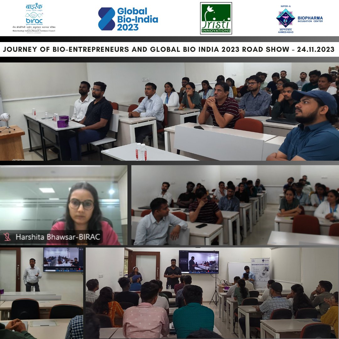Biopharm Incubation Center at NIPER Ahmedabad tweet media