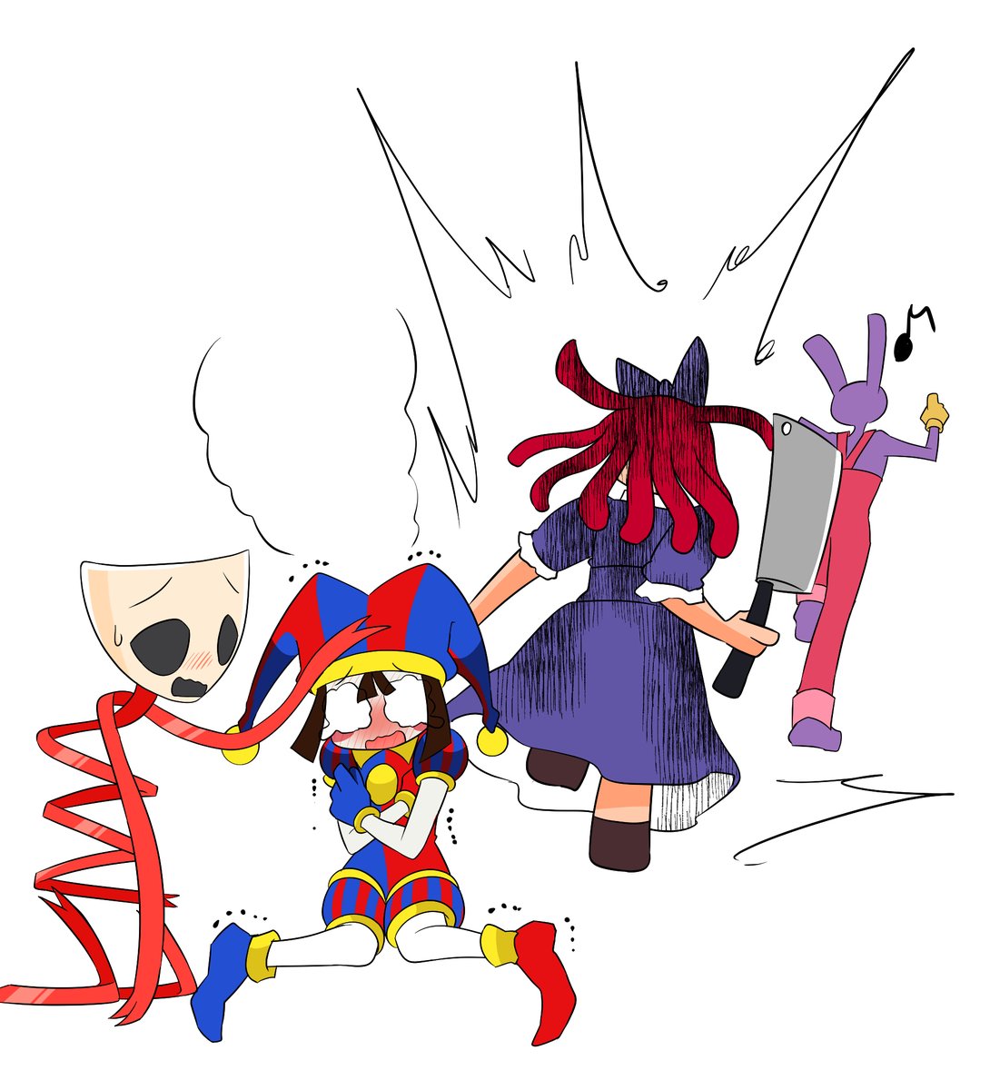 #JaxxPomni #TheAmazingDigitalCircus
Pomniの柔らかいところ。
