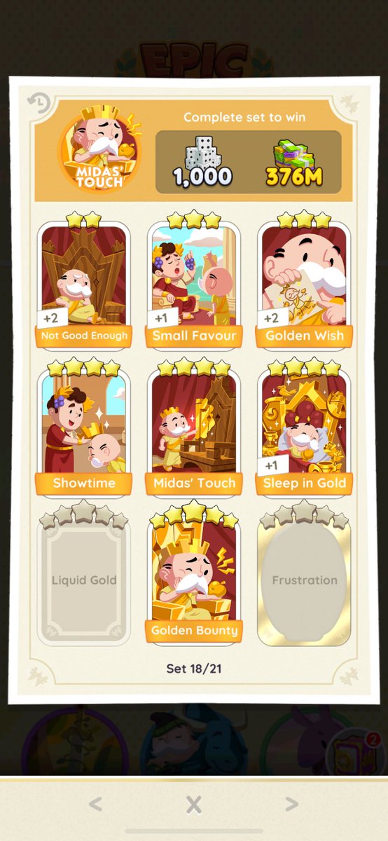 parkxnej's tweet photo. wtt lft monopoly go sticker 

have: see the pics below
want: oh my gems (prio), liquid gold, make it rain, superhot, not a fan https://t.co/bC1CzW82u1
