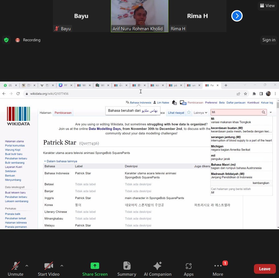 bajinra's tweet image. Just found out that there are items about fictional characters on @wikidata. Interesting!

 #wikidataid #wikidata #temudata #temudatatematik