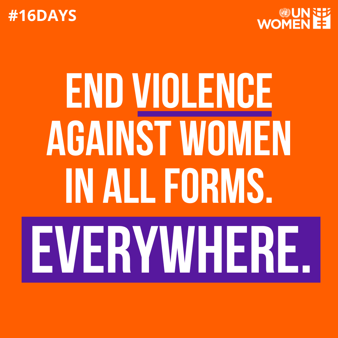 MelissaFleming's tweet photo. Violence against women is a horrific violation of human rights that takes many forms.

We must all stand up &amp; take action to end violence against women. Everywhere.

Saturday is International Day to End Violence against Women. https://t.co/YPKzCUoWmg
