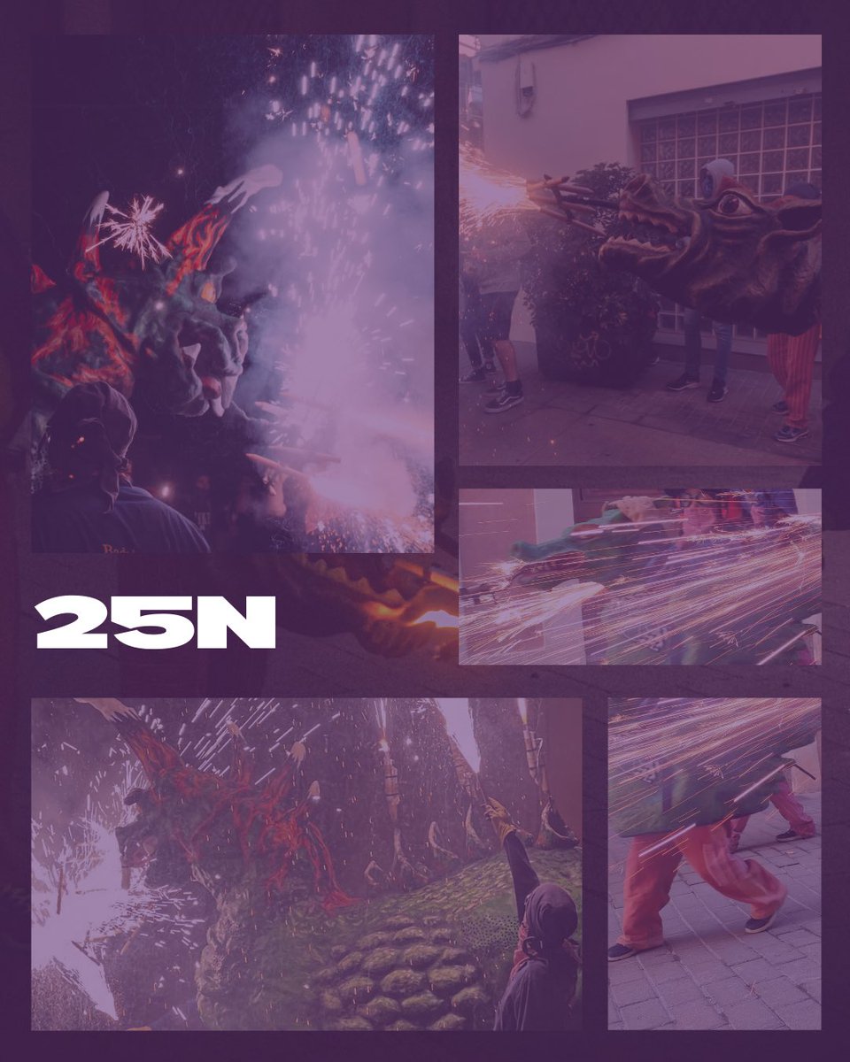 Les bèsties ho tenen clar!
Foc a la violència contra les dones!
🔥🔥🔥
#25N #25Novembre2023