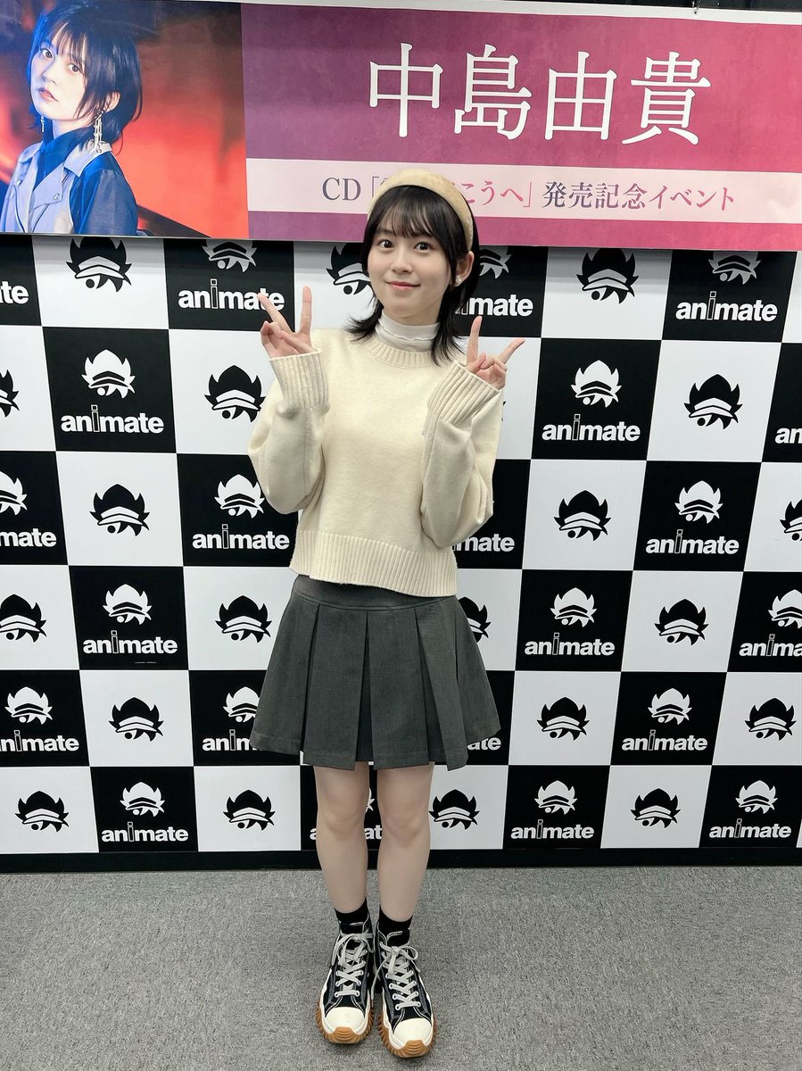 中島由貴 #霞の向こうへ リリースイベント #アニメイト 大阪日本橋
