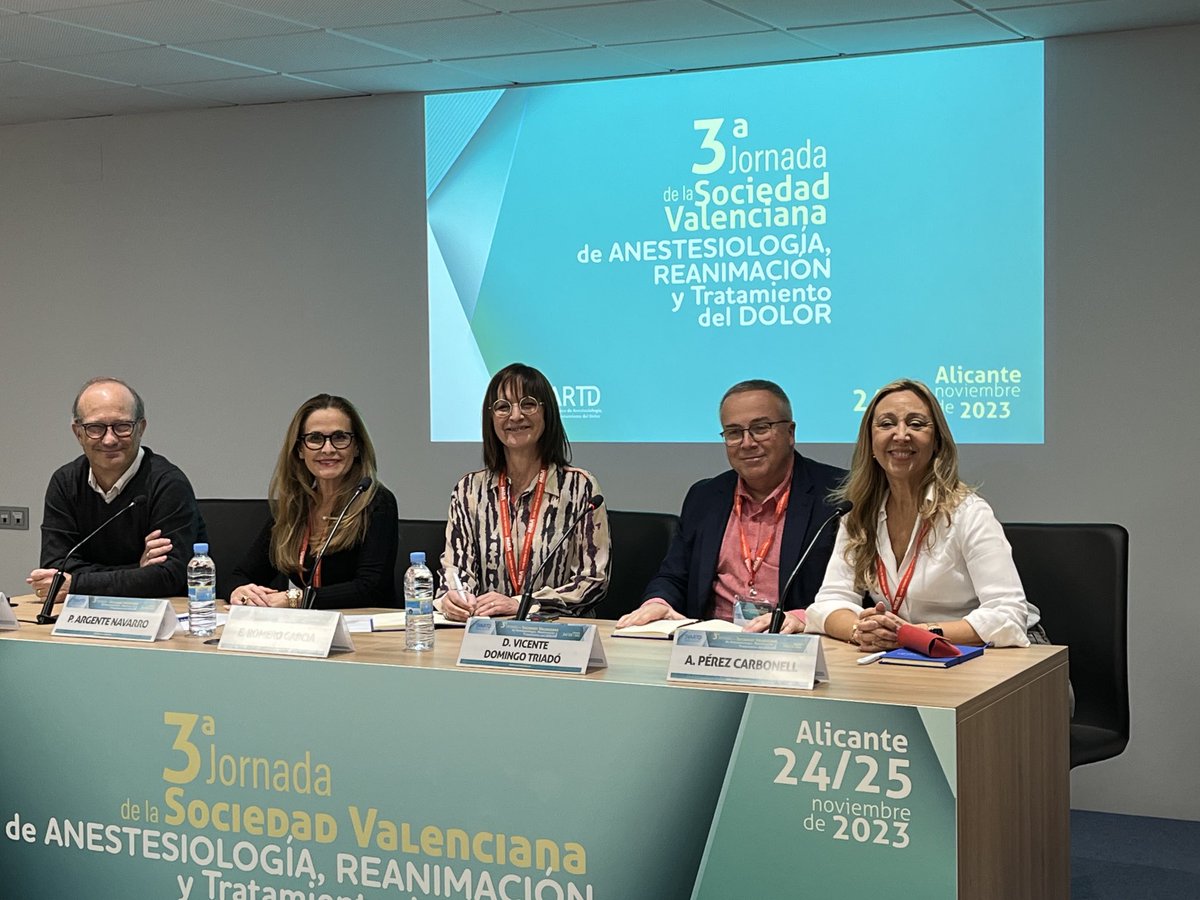 loladolor_VLC's tweet photo. IIIJornada S Valenciana de Anestesia, Reanimación y Tto del Dolor: Modelos organizativos en sedación fuera del área quirúrgica. #SVARTD #SEDAR https://t.co/0PZb3N9oNV