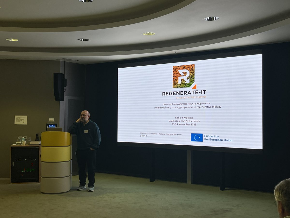 Rottinger_Lab (@rottingerl) on Twitter photo Great kick-off meeting of the <a href="/regenerateit_dn/">REGENERATE-IT</a> / <a href="/EU_Commission/">European Commission</a> doctoral network to gain new insight into regeneration & opportunities for regenerative medecine using a large variety of research models. Fantastic to meet an amazing group of motivated PhD students and colleagues. Great kick-off meeting of the <a href="/regenerateit_dn/">REGENERATE-IT</a> / <a href="/EU_Commission/">European Commission</a> doctoral network to gain new insight into regeneration & opportunities for regenerative medecine using a large variety of research models. Fantastic to meet an amazing group of motivated PhD students and colleagues.