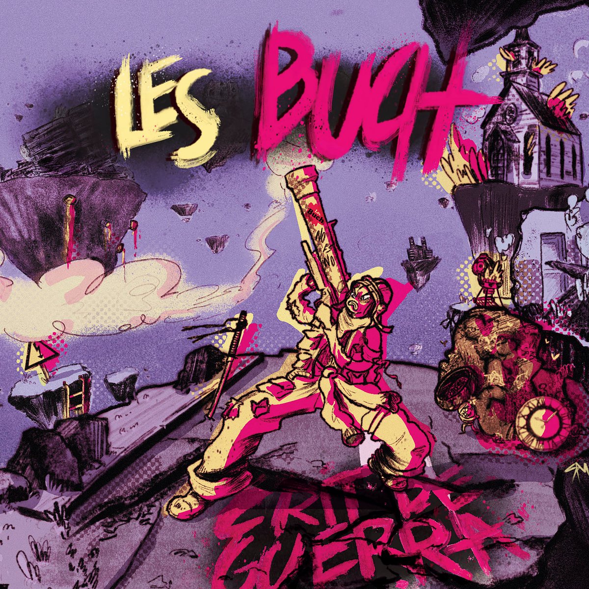 Avui és 25N, el dia internacional per l'eliminació de la violència contra les dones. 

Fa un any vam fer coincidir l'estrena del nostre primer LP amb aquesta data, i el vam anomenar Crit de guerra. 

Aquest disc és per totes 🔥 #25Nov