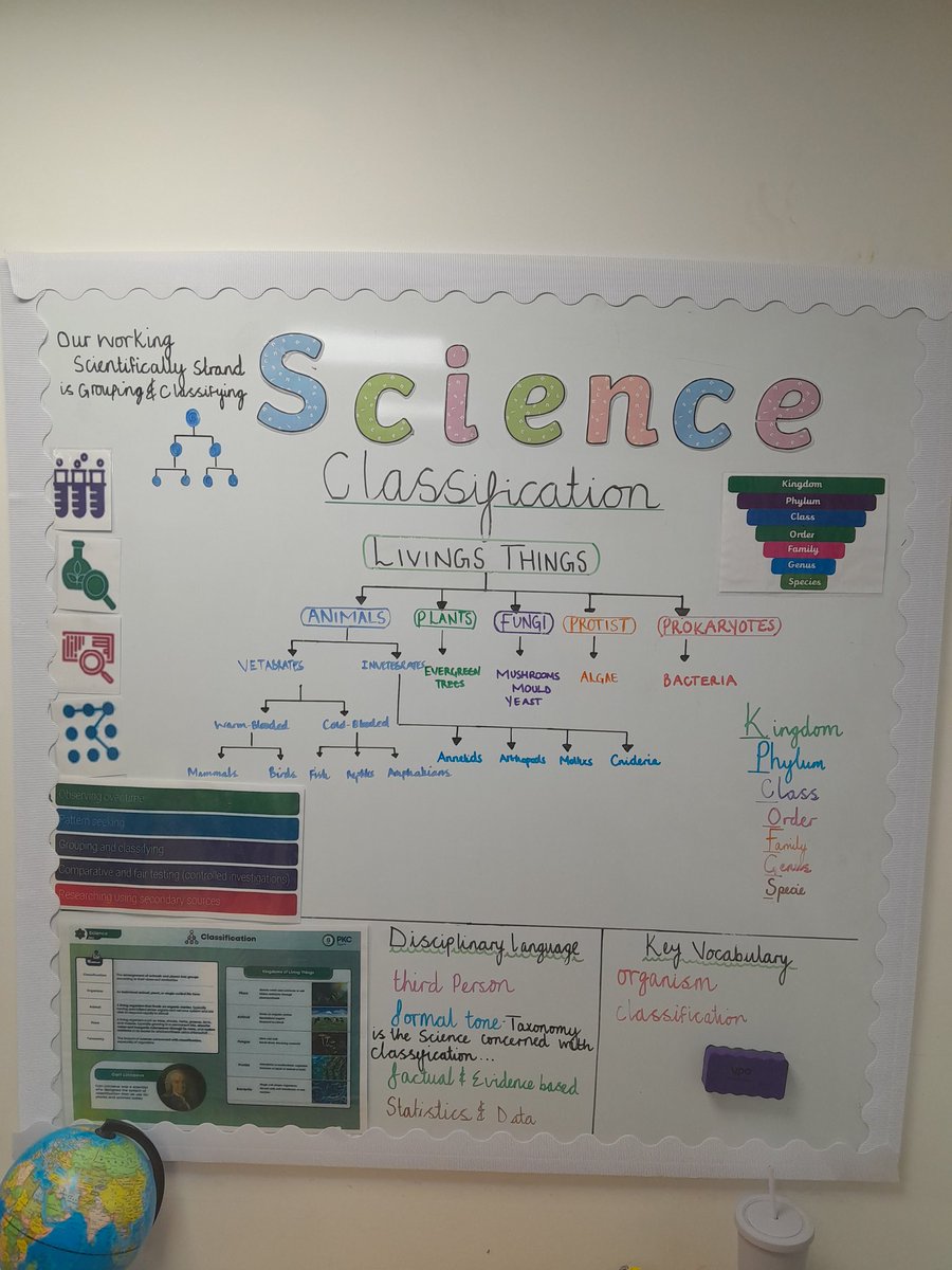 Wonderful science working walls we saw yesterday at @wlfsprimary and @ECFSprimary