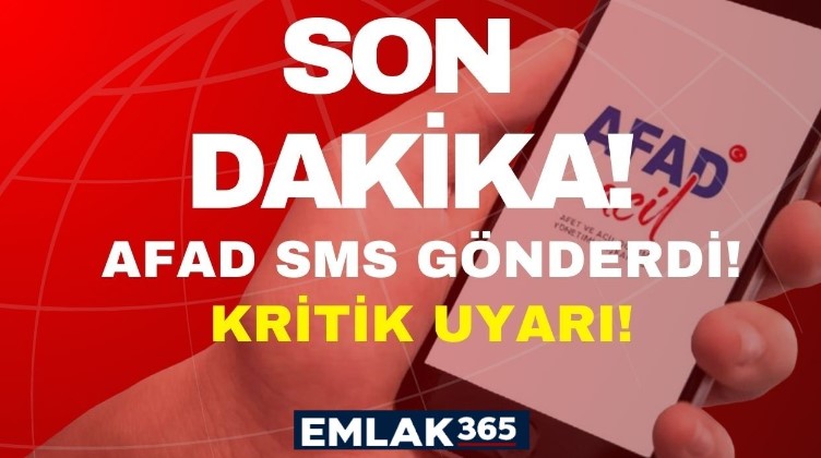 AFAD 21 milyon kişiye ACİL DURUM mesajı gönderdi! Büyük AFET geliyor herkes tedbir alsın emlak365.com/gundem/afad-21…