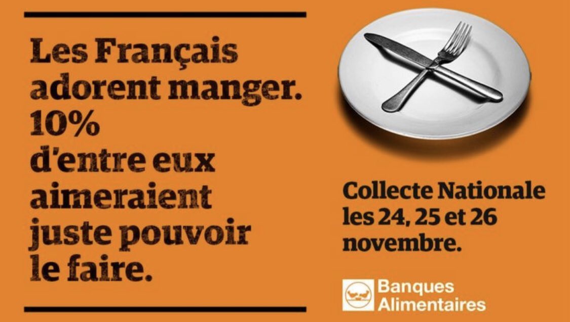 JCColasRoy's tweet photo. 📍Ce week-end, faisons tous une Bonne Action, en donnant pour la grande collecte du réseau des Banques Alimentaires. #JeFaisMaBA !
🦺 Merci aux partenaires et aux milliers de bénévoles mobilisés pour la collecte nationale.
#BanquesAlimentaires #grdf #giletsorange https://t.co/UIFlUWS3gq