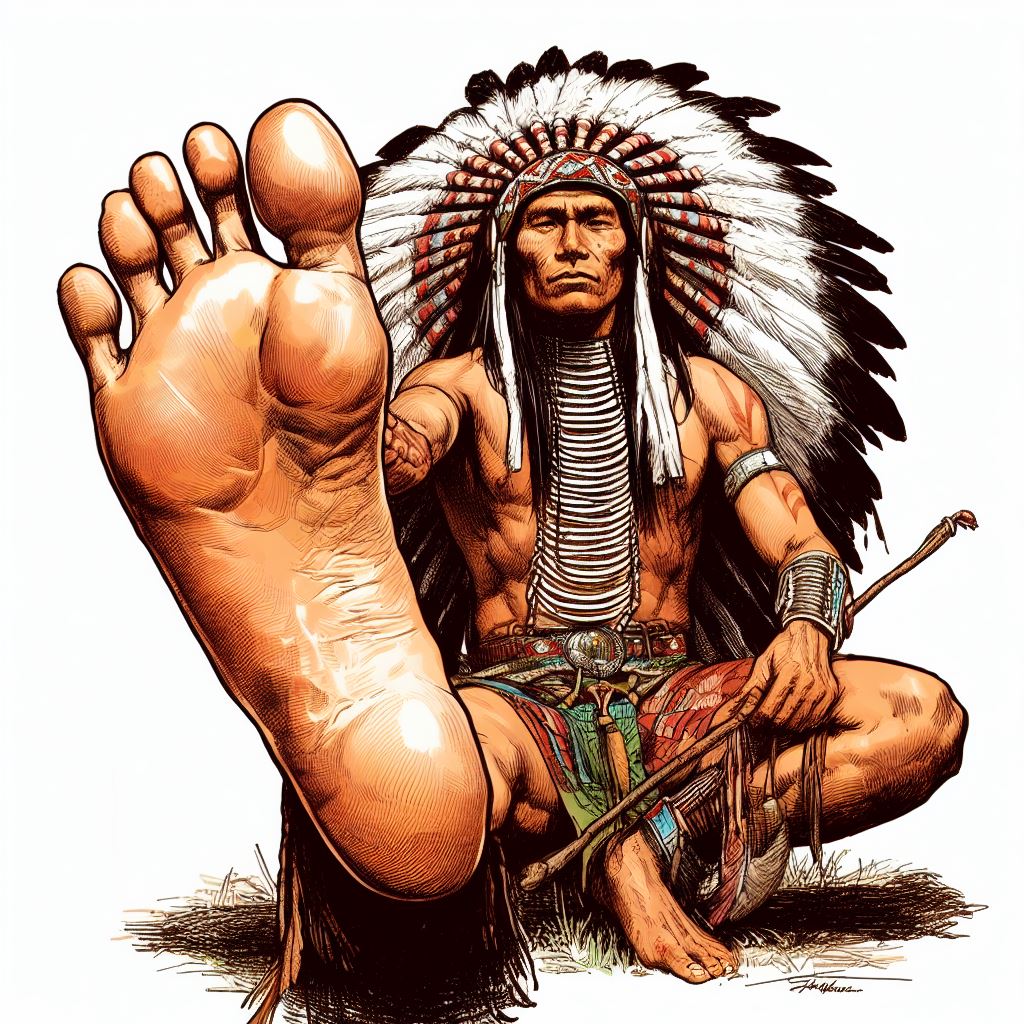 animalefoot's tweet photo. Native Feet pt. 1
#malefootfetish #malefeet #aigeneratedimages https://t.co/udCOr2Scf2