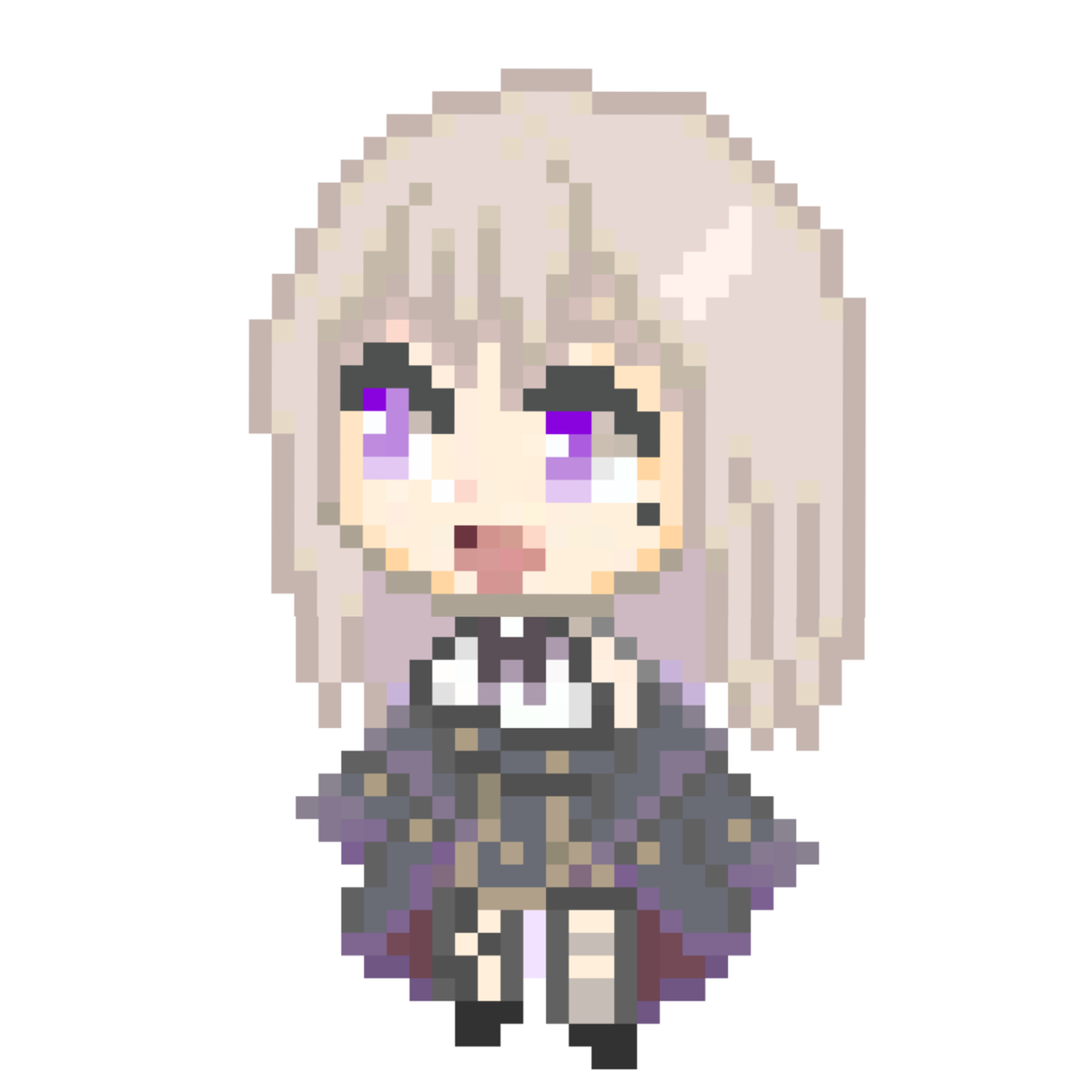 mofu678's tweet image. デフォルメドット絵フル装備はるちゃん出来たぁ!
いいね、かわいい😊
コートは思ったほど難しくなかったんだけど最終形見るとゴーグルの完成度がなぁ…。
この先はゴーグルの完成度高めるのと表情差分やっていこうかな😁
せっかくなので帽子コート全組み合わせアップ。
#紫宮はる
#はるのアトリ絵