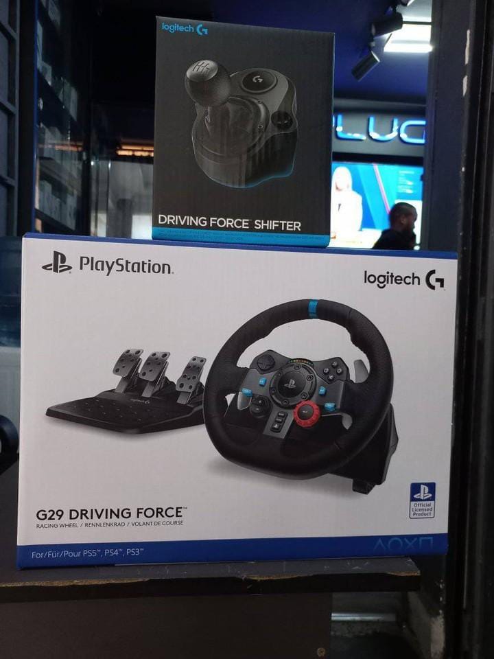 Logitech G29 with PlayStation 5 