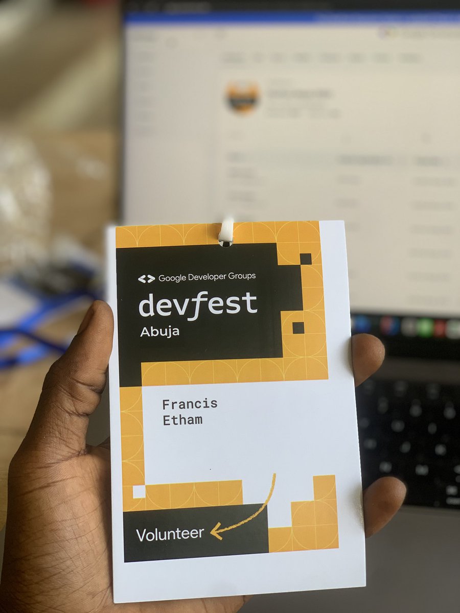 EthamFrancis's tweet image. I’m at #devfest SAY HI 👋🙂

#DevFestFun #devfest2023  #africa #devfestabuja2023 #ortenticnigeria #innovation #tech